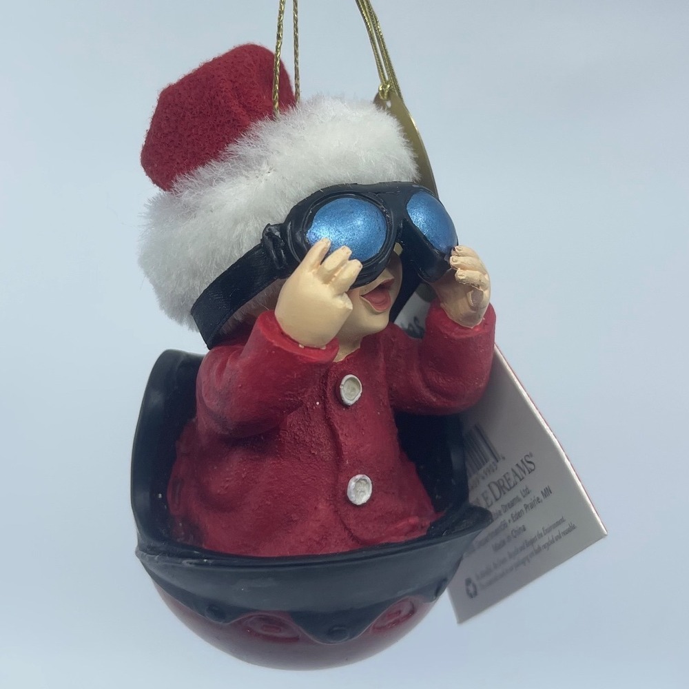 Possible Dreams Bundles of Joy Biker Baby‎ Christmas Ornament 805416